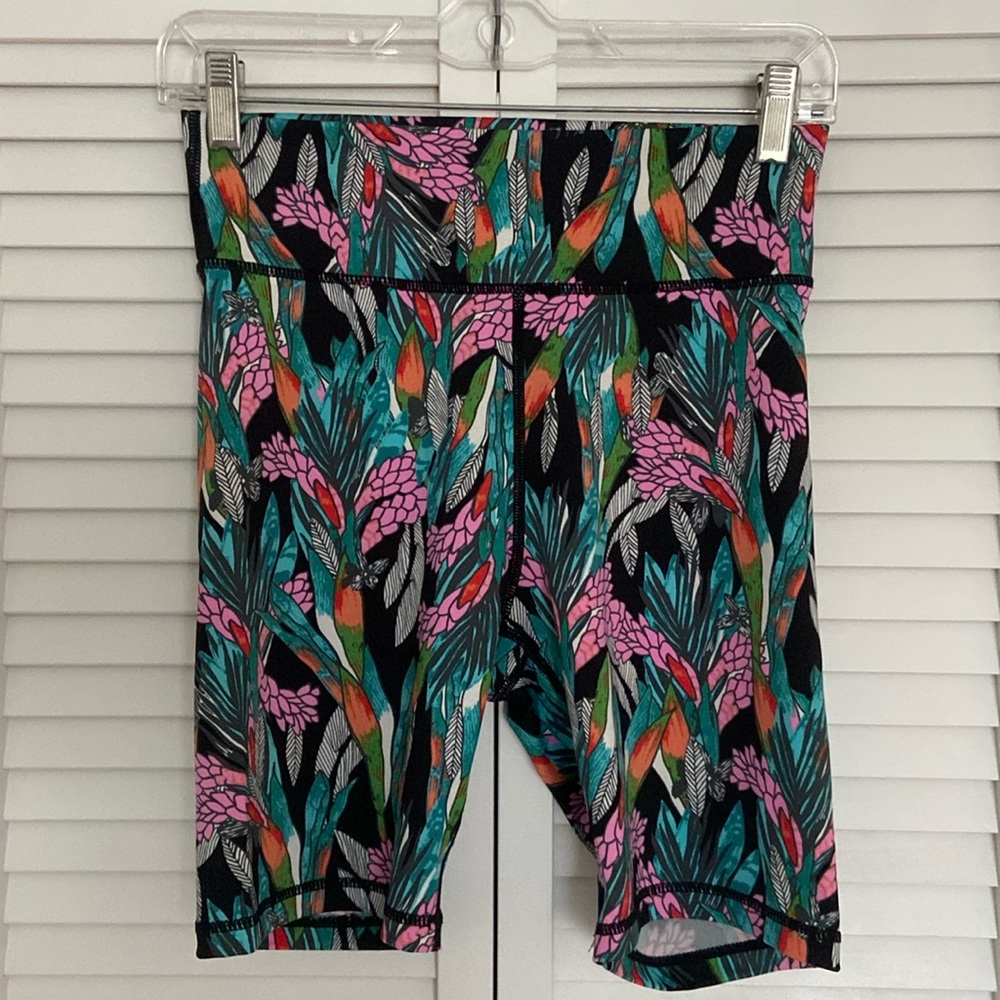 Minkpink Move Tropical Print Bicycle Shorts